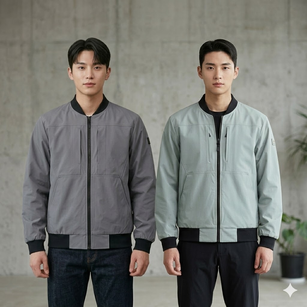 MILLET 밀레 남자 봄 아웃도어 방풍 항공점퍼 등산 바람먹이 자켓 - 상세 이미지 2