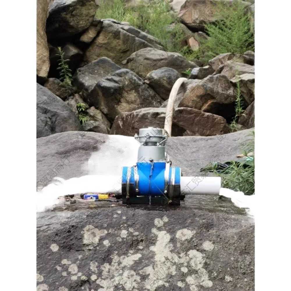 휴대용 수력 발전기 계곡 산속 용 터빈 별장 에너지 모터 1000W - 상품 이미지