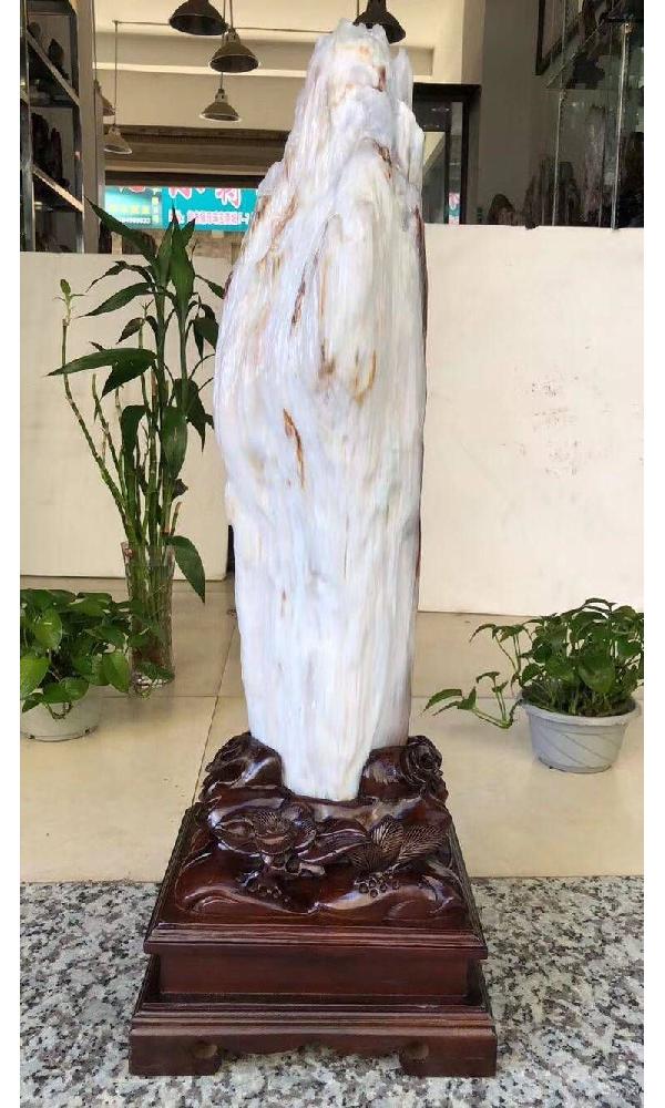 나무화석 인테리어 수석 화석 소품 수집 선물 장식품 장식소품 조각상 조형물 사무실 조각 - 상세 이미지 3