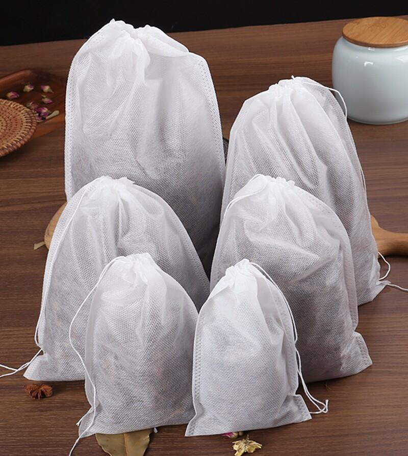 약재망 주머니 부직포 거름망 필터 백숙 티백 한약 육수망 다용도 - 상품 이미지