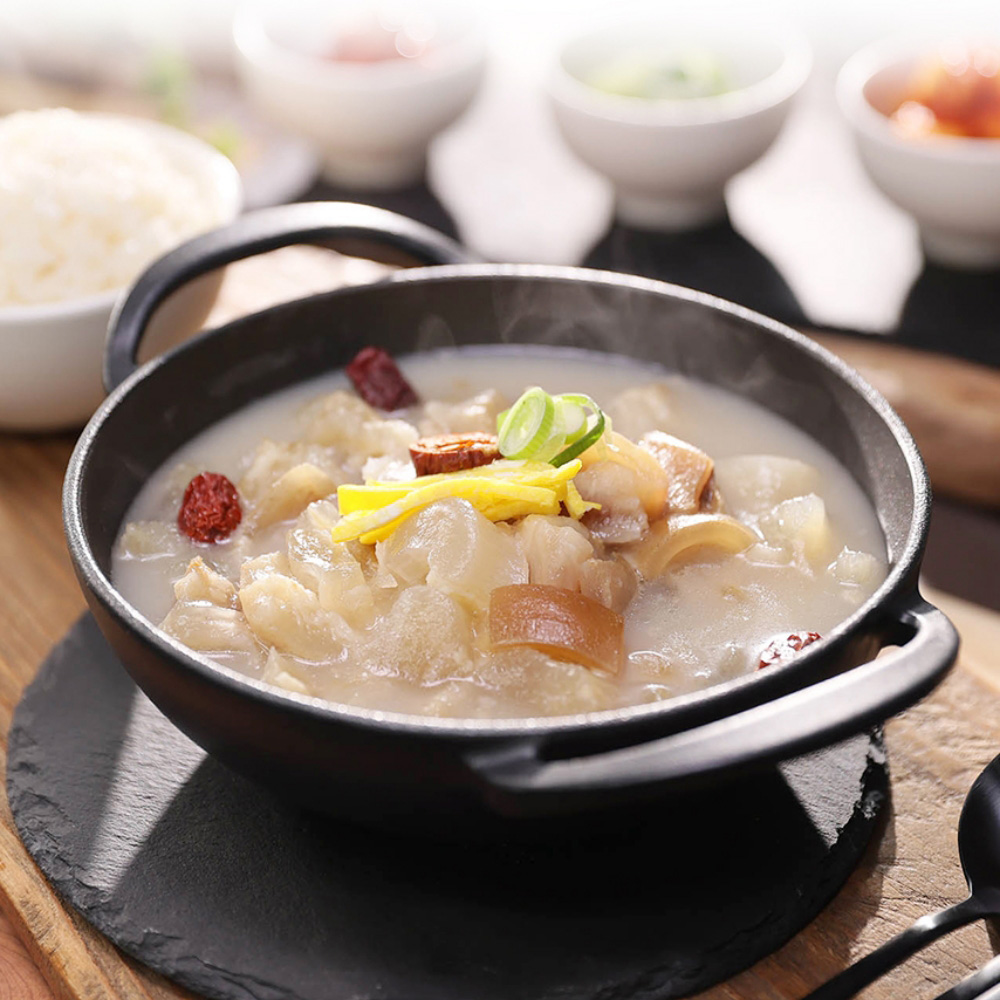 심가네 뼈없는 우족탕 750g 5팩 도가니 사골 100% 한우 우족곰탕 - 상세 이미지 4
