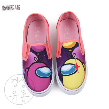 경성 제이에스글로벌 어몽어스 플라잉 슬립온 어린이슬립온 키즈운동화