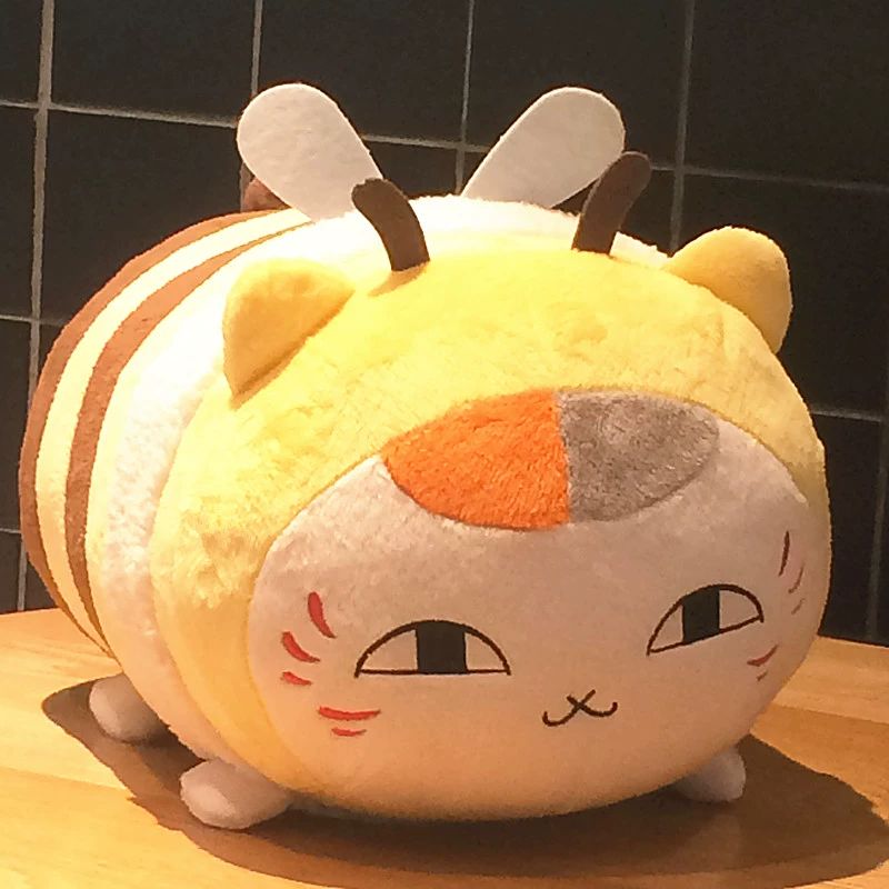 고양이 우인장 베개 옵션 쿠션 냥코센세 나츠메 11. 플러시 고양이 - 상세 이미지 2