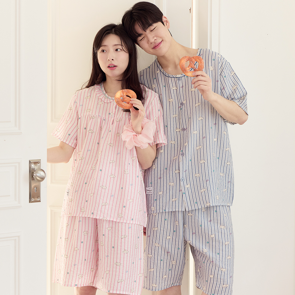 순면 가족잠옷 추천 투위 여름 반팔 커플 신혼부부 잠옷 후기