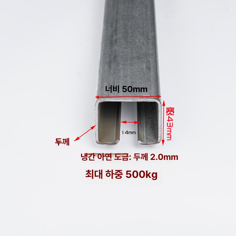 C형강로라 하우스로라 슬라이딩도어 롤러 크레인 산업용 중장비 고하중 풀리 베어링 아연도금 일치하는 범용 휠 - 상세 이미지 3