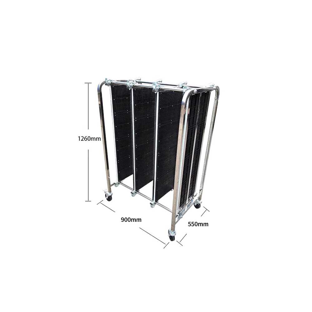 PCB랙 트레이 정전기 회로 방지 용 플레이트 기판 거치대 350mm 이미지 6