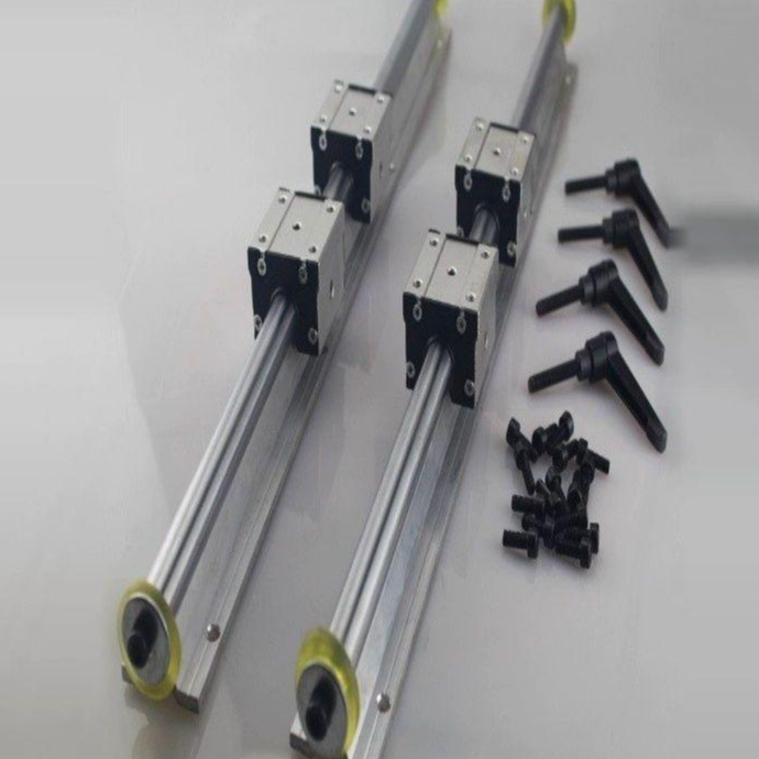 리니어 슬라이드 레일 선형 슬라이딩 가이드 브래킷 세트