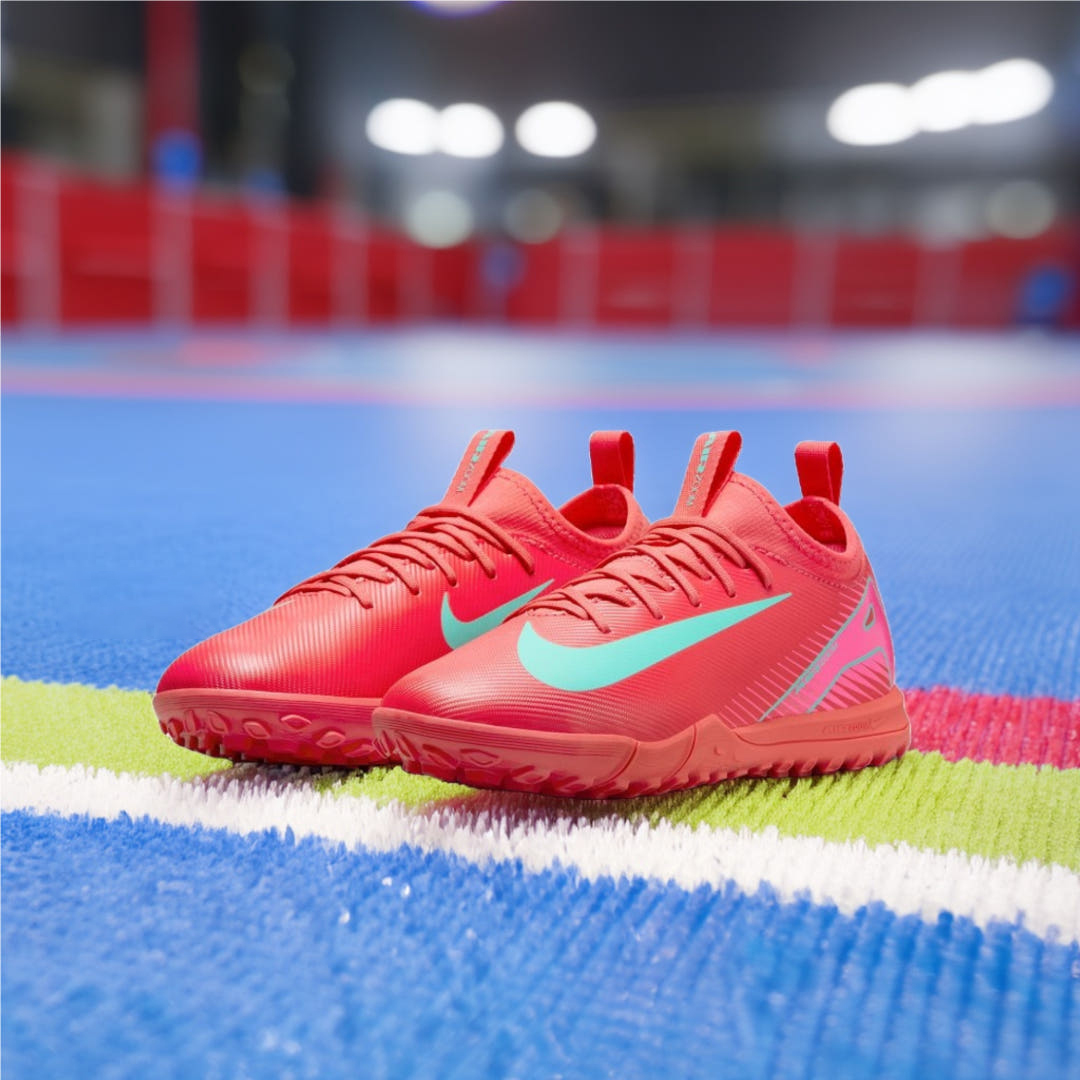 [국내매장판] 나이키 키즈 풋살화 주니어 유소년 여성 초등학생 어린이 아동 풋살화 루시드레드(머큐리얼 베이퍼), 225 - 상품 이미지