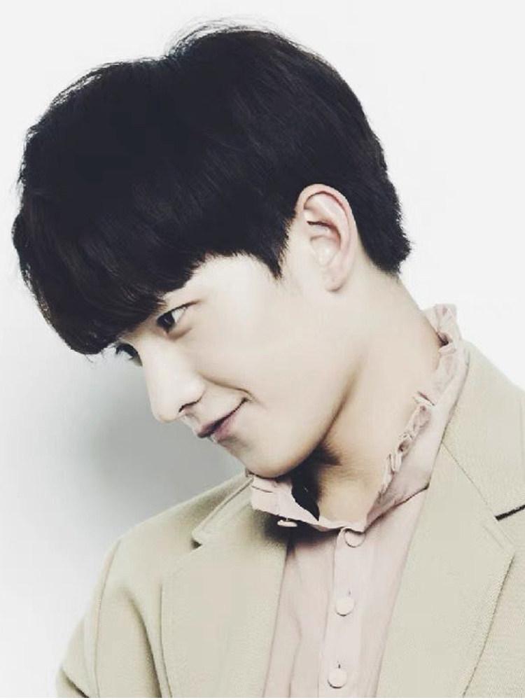 인모 남자 부분 가발 헤어라인 남자 앞머리 가발 똑딱이 - 상품 이미지
