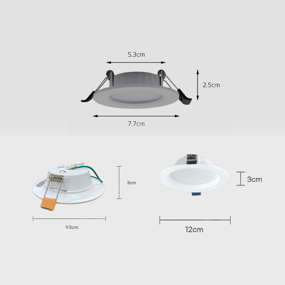 LED 모토 확산형 55mm(2인치) 다운라이트 플리커프리 간접조명 - 상세 이미지 5