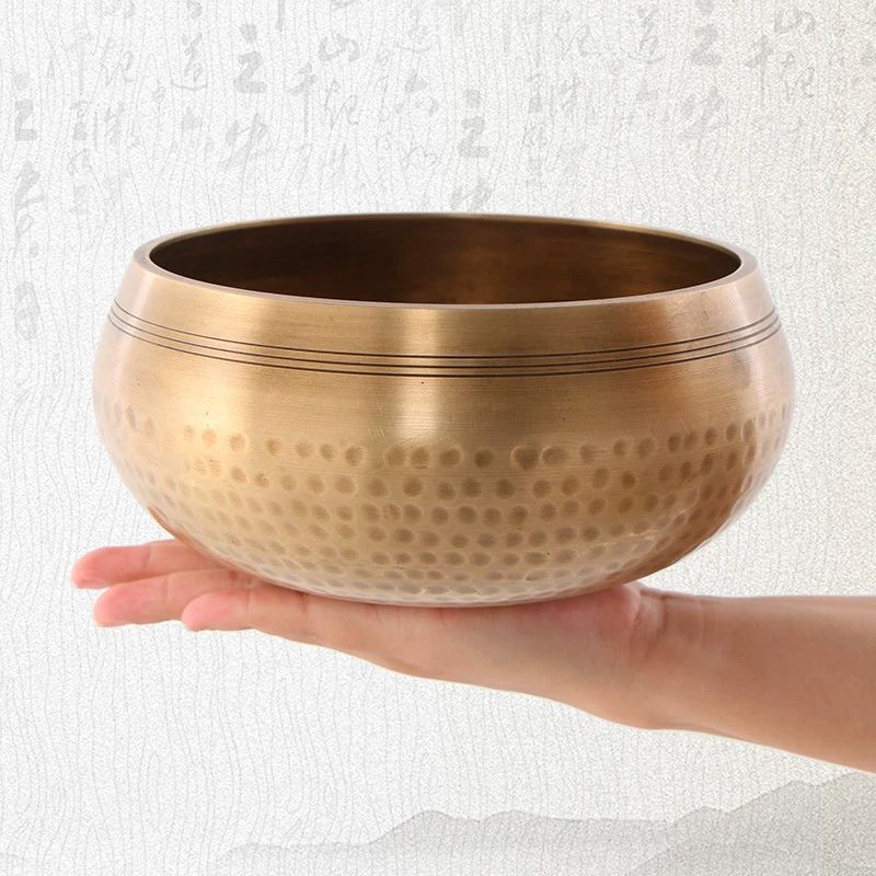 히말 불교 요가 네팔 명상 싱잉볼 티벳 대형 15cm - 상품 이미지