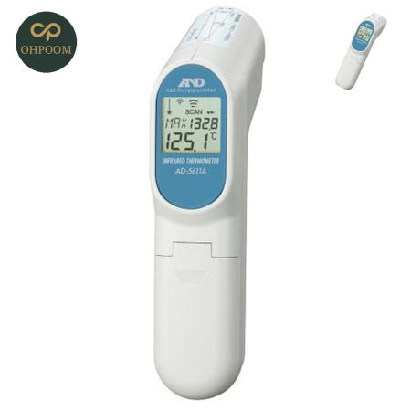 상세설명참조 [오품] 적외선온도계 AD 5611A 500℃ x체온측정불가 AD 5611A 1EA