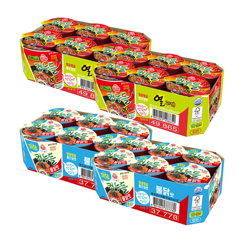 오뚜기 컵누들 12개 2가지 맛 선택 가격 비교 오뚜기mall 오뚜기 컵누들 12개 2가지 맛 선택