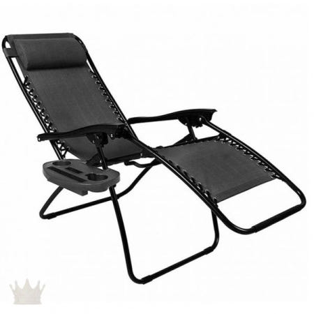 야외 휴식 접이식 리클라이닝 의자 무중력 각도 조절 안락 체어 캠핑 정원 베란다