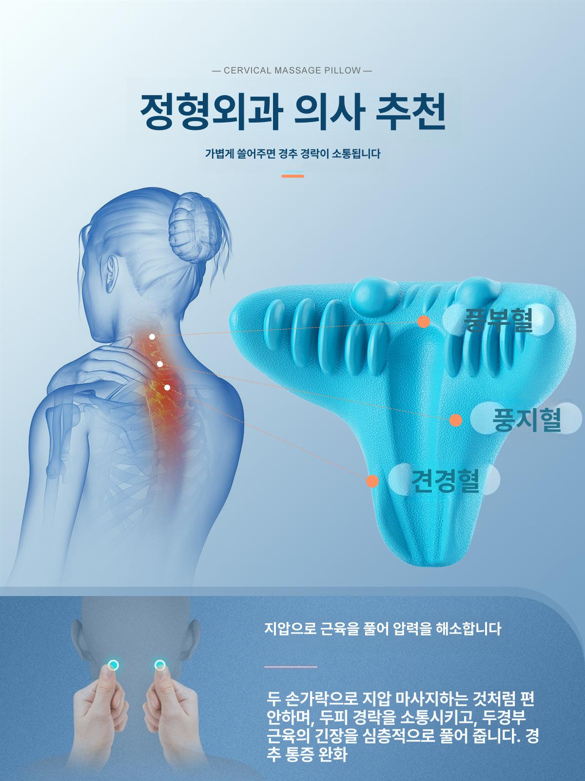 목 어깨 스트레칭 보조기구 넥스트레쳐 자세교정기 - 상세 이미지 4