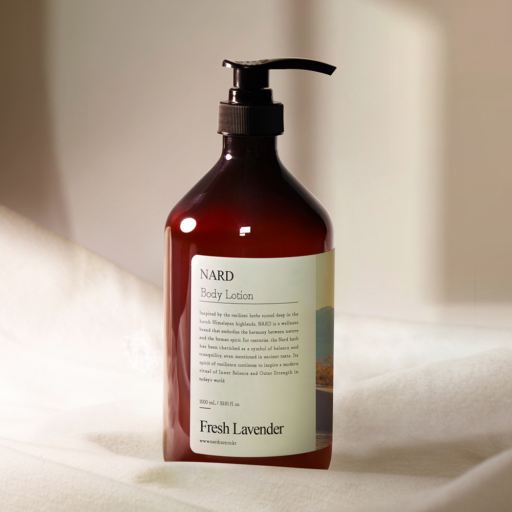 나드 모이스처 퍼퓸드 바디로션 1,000ml 프레쉬라벤더 향 1개입 이미지 2