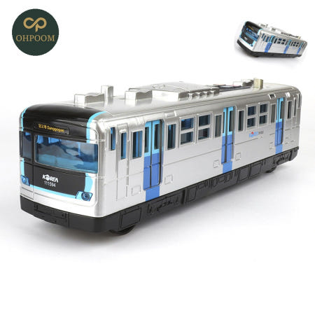 [일일오품] 유아장난감 소리나는장난감 움직이는로봇 서울 지하철 4호선 스카이블루