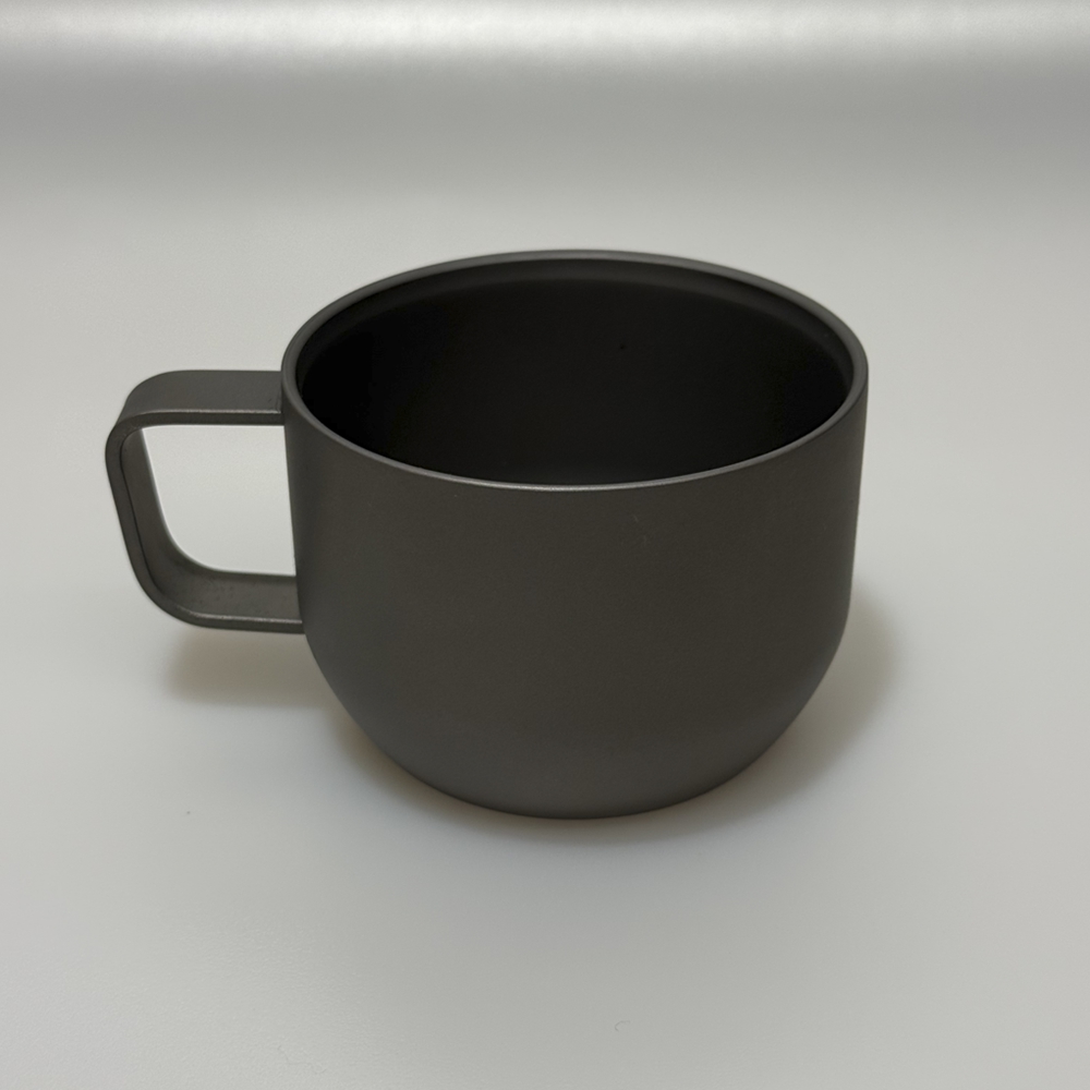 스노우라인 티타늄 캠핑 컵 머그 더블월 커피잔, 200ml 이미지 6