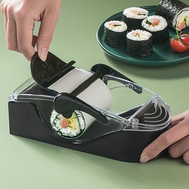 김밥 마는 기계 자동식 휴대용 압력 커터 주먹밥 성형 - 상품 이미지