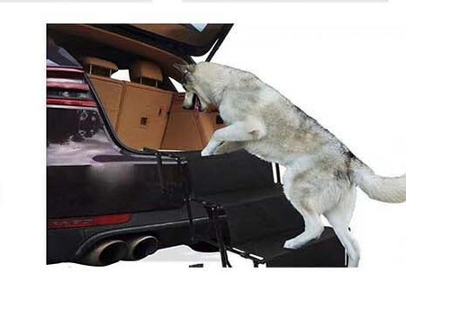 SUV 자동차 접이식 강아지 계단 스텝 발판 대형견 소파 차량용 이미지 7
