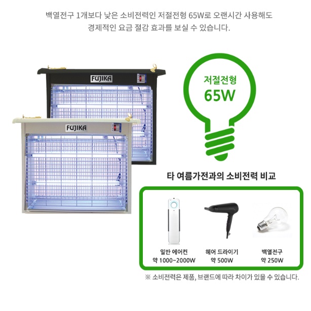 야외용 AC전자전격살충기 국산 LED 날벌레 모기퇴치기 이미지 6