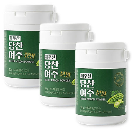 제주 당찬여주분말 당찬 여주 가루 30g 3개