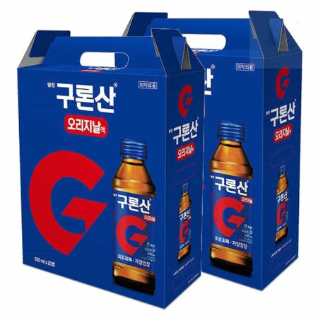 Moondex 구론산 영진구론산150 자양강장제 150ml 40병