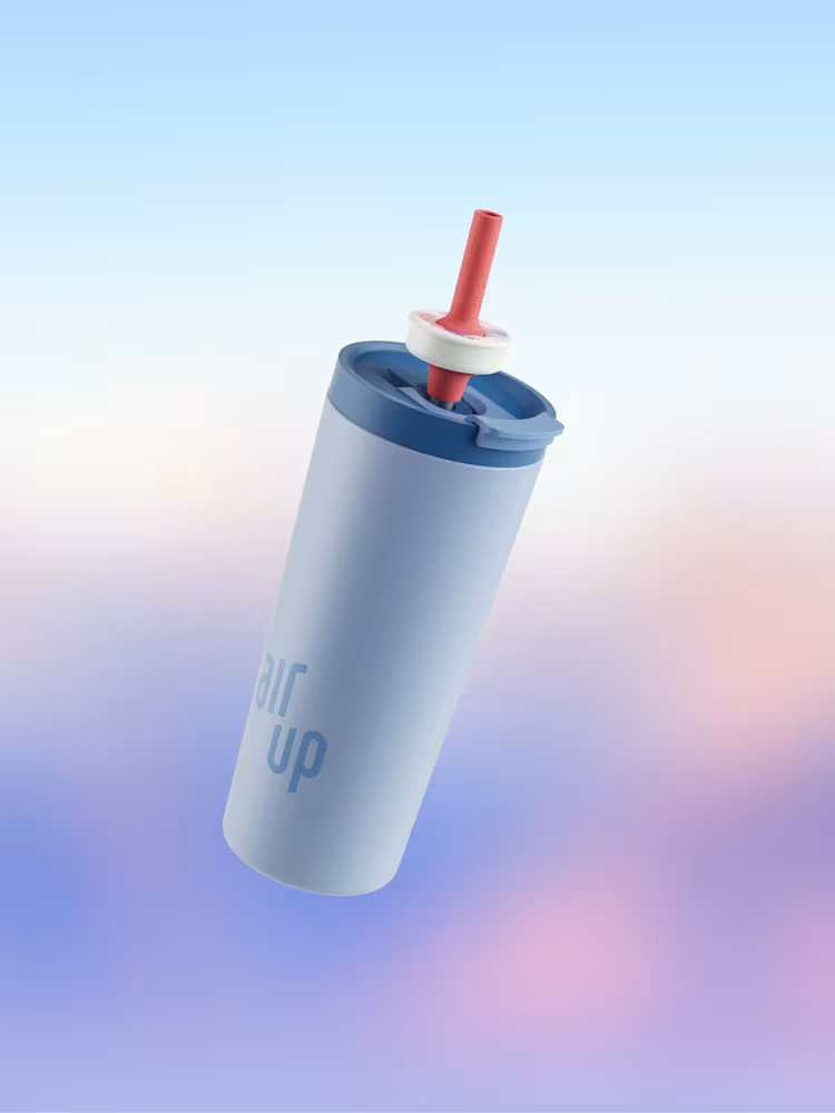 에어업 텀블러 휴대용물병 팟 3개입 포함 890ml, 화이트 스피어민트 - 상세 이미지 3