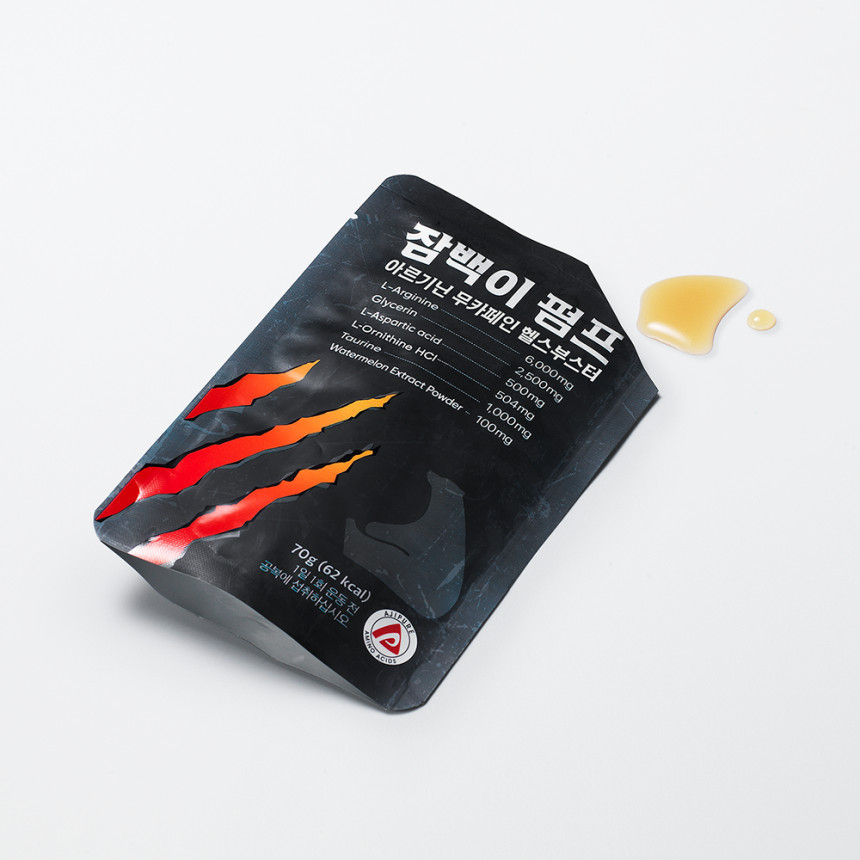 잠백이 펌프 아르기닌 6000mg 헬스부스터 운동 전 부스터 70ml 30개입 사진 2