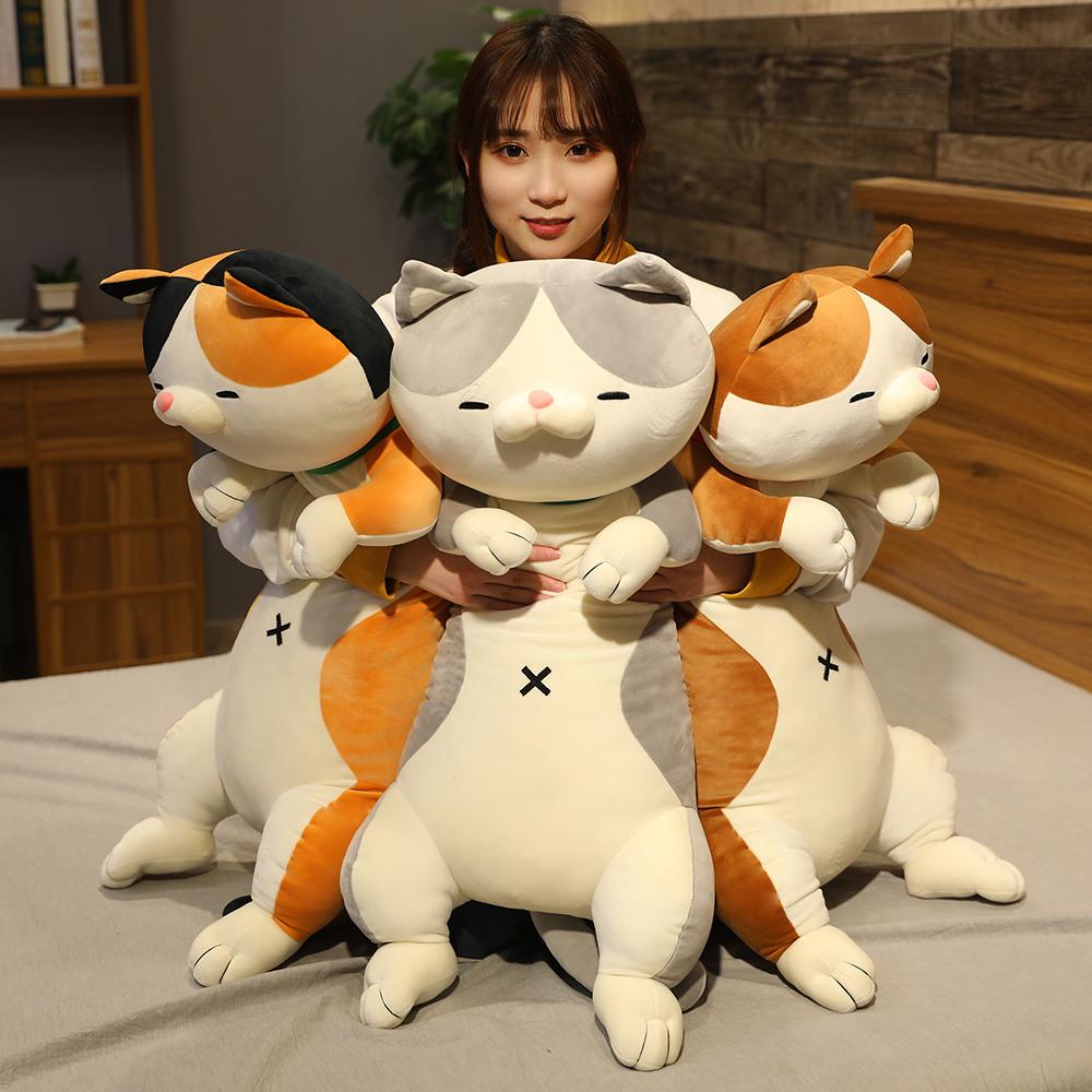모찌 고양이 인형 시바견 강아지 바디필로우 대형 쿠션 - 상품 이미지