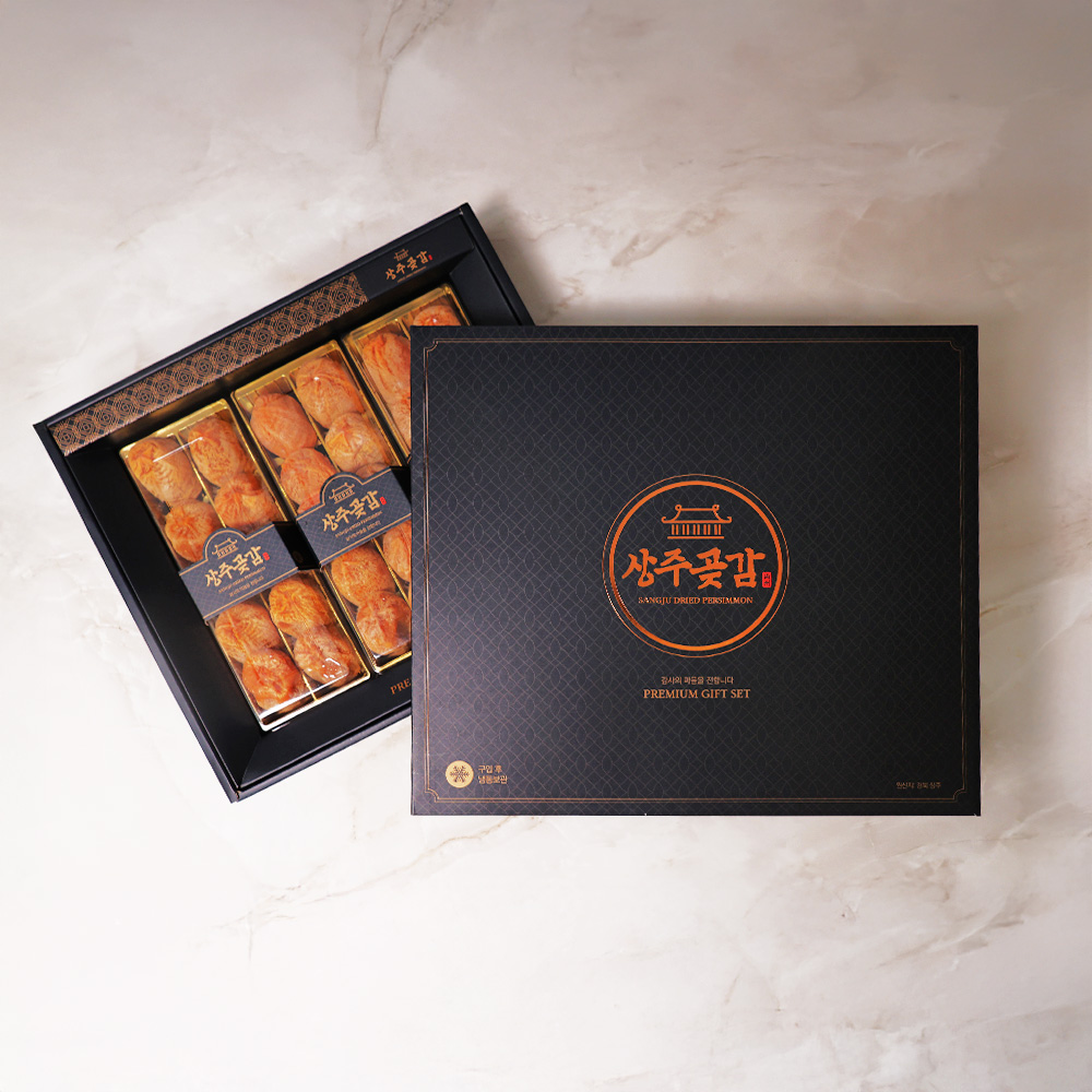 오늘신선 가정용/선물세트 경북 상주 둥시곶감 건시 반건시 곶감 500g~1.5kg - 상세 이미지 4