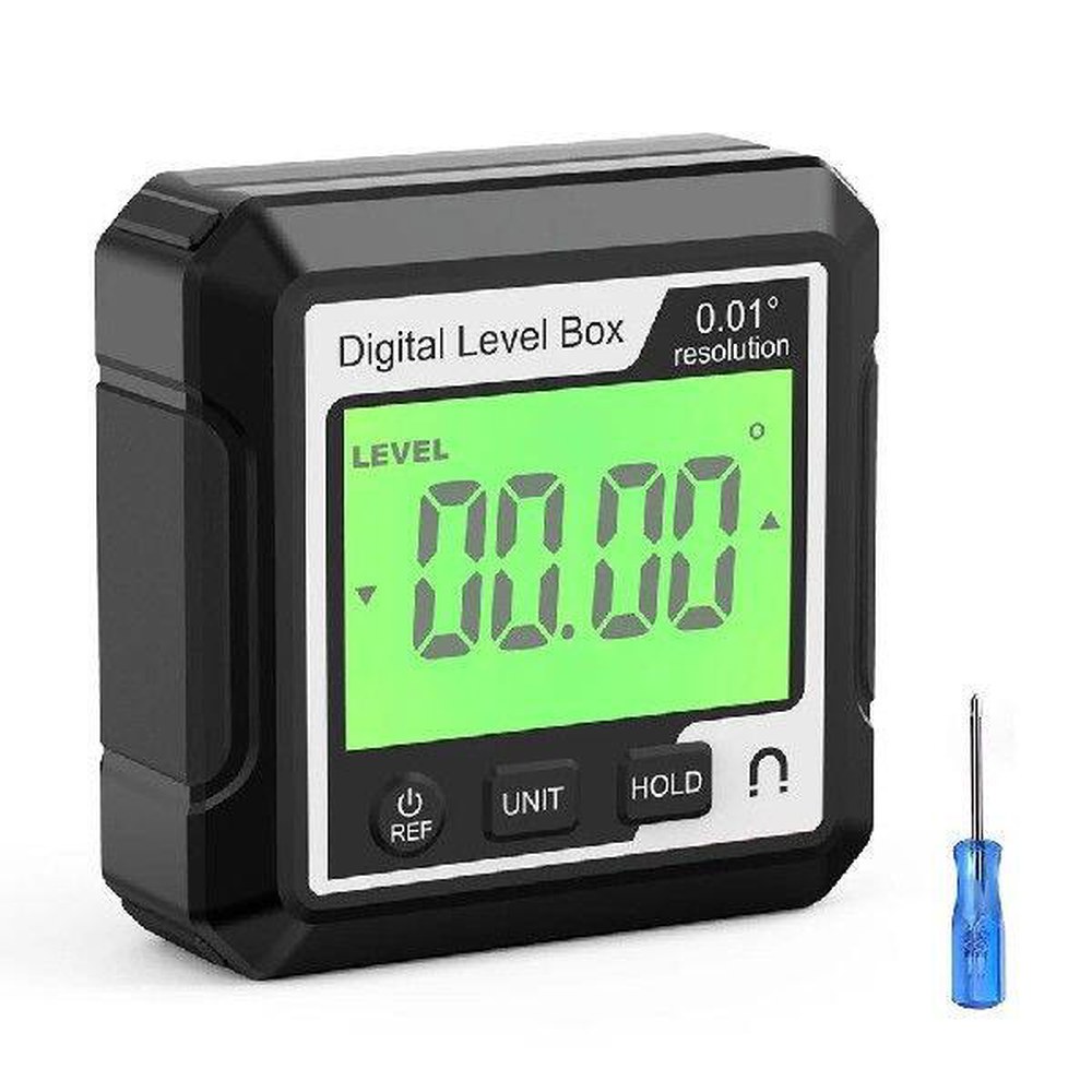 디지털각도계 블랙 스마트 수평계 DXL360S 미니 디지털수평자 흡착 부착형 측정공구 스마트 블랙 - 상세 이미지 2