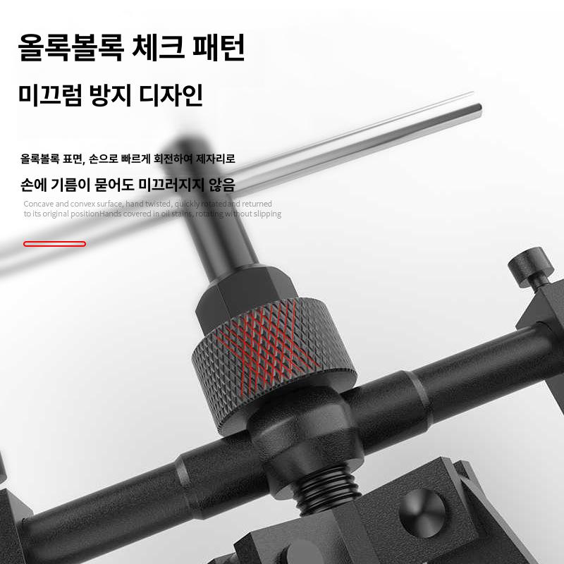 베어링풀러 기어풀러 내경 3발 나사식 고강도 강철 자동차 산업용 베어링 기어 분리 탈거 내부 구멍 베어링 풀 코드 소형 종이 상자 - 상세 이미지 2