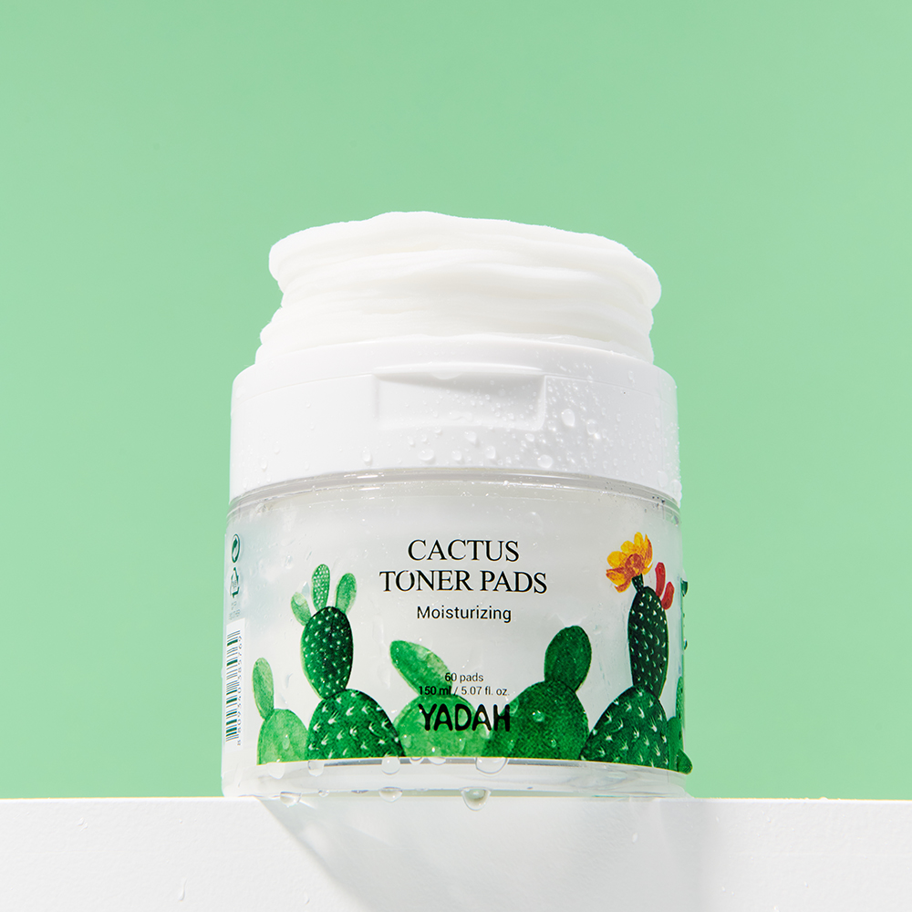 야다 선인장 토너패드 수분 모공 진정패드 비건 기본형, 60매, 1개 제품 이미지