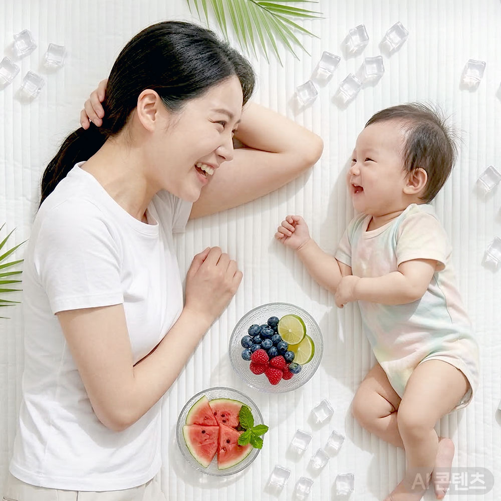 조은자리 시원한 여름 스노우 냉감패드 침대 매트리스 고정밴드 쿨 패드 S/SS 싱글슈퍼싱글 이미지 3