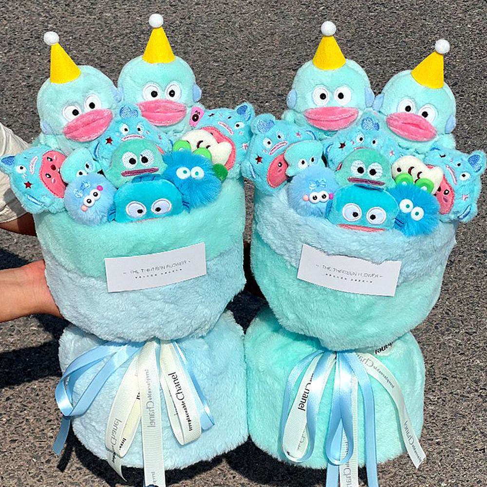 커비 생일선물 다발 인형꽃다발 한교동 학예회 공주 졸업식 일반 판다 만들기 곰돌이 학사모 한 짝 햄튼 완제품 - 상세 이미지 2