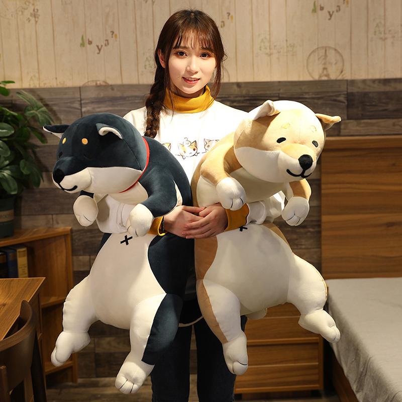 모찌 고양이 인형 시바견 강아지 바디필로우 대형 쿠션 - 상세 이미지 3