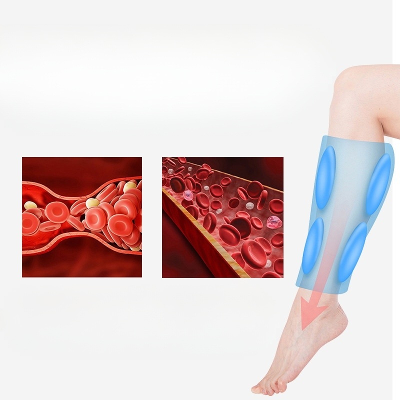 종아리 마사지기 무선 강력 공기압 온열 주무름 진동 충전식 스마트 휴대용 프리미엄 - 상세 이미지 3