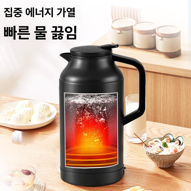 차량용 커피포트 카포트 316 스텐레스 1300ml 대용량 12V 24V 겸용 승용 화물 1.1L 차량용 모델(12V24V) - 상세 이미지 3