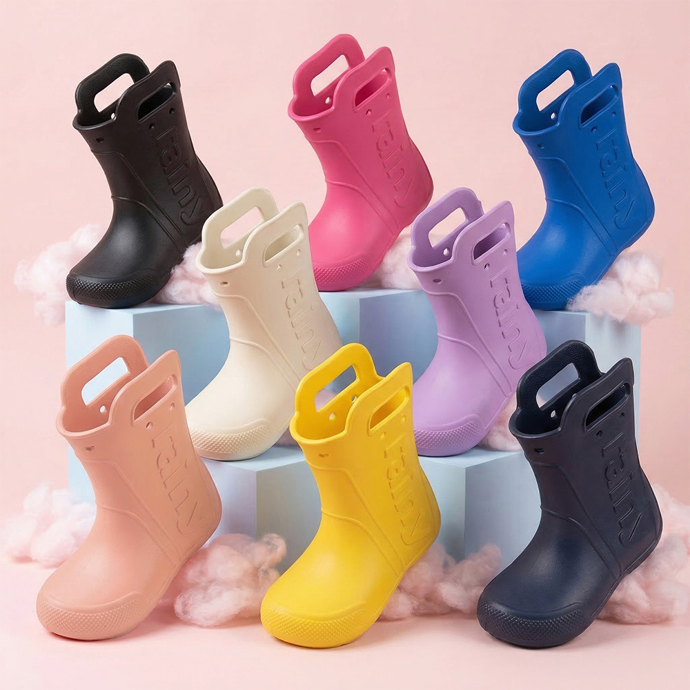 유아 장화 키즈 핸들 레인부츠 아동 남아 여아 초등 아이 어린이 학생 아기 PS7767YL 제품 이미지