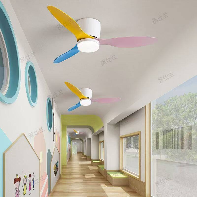 천장형 조명실링팬 타프팬 LED 천장형 선풍기 105cm 모던 화이트 3엽날개 저소음 - 상세 이미지 3