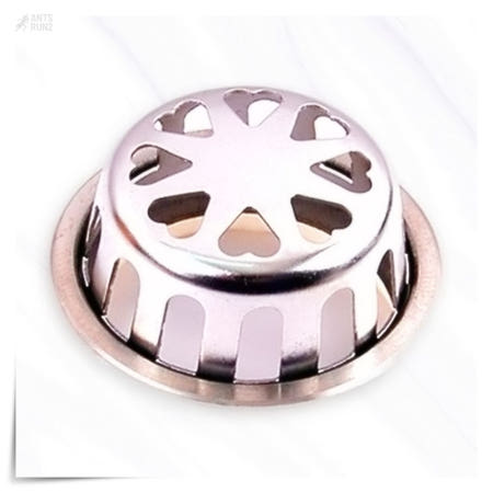 앤츠런협력사 옥상 배수구 트랩 스테인리스 덮개 하트 거름망 빗물받이 정원 테라스