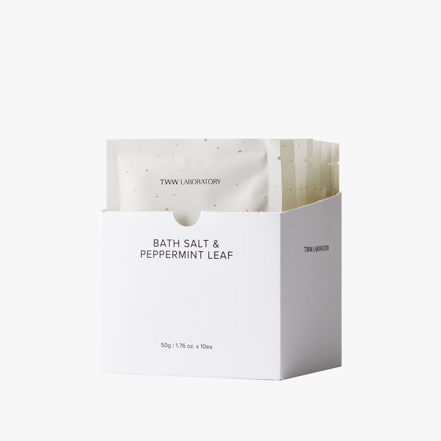 TWW 바스솔트 앤 페퍼민트리프 50g x 10개 (입욕제) - 상품 이미지
