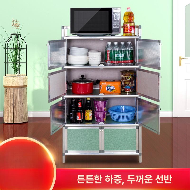 스테인리스 찬장 하부장 캐비닛 서랍장 식당 수납 선반 - 상세 이미지 3