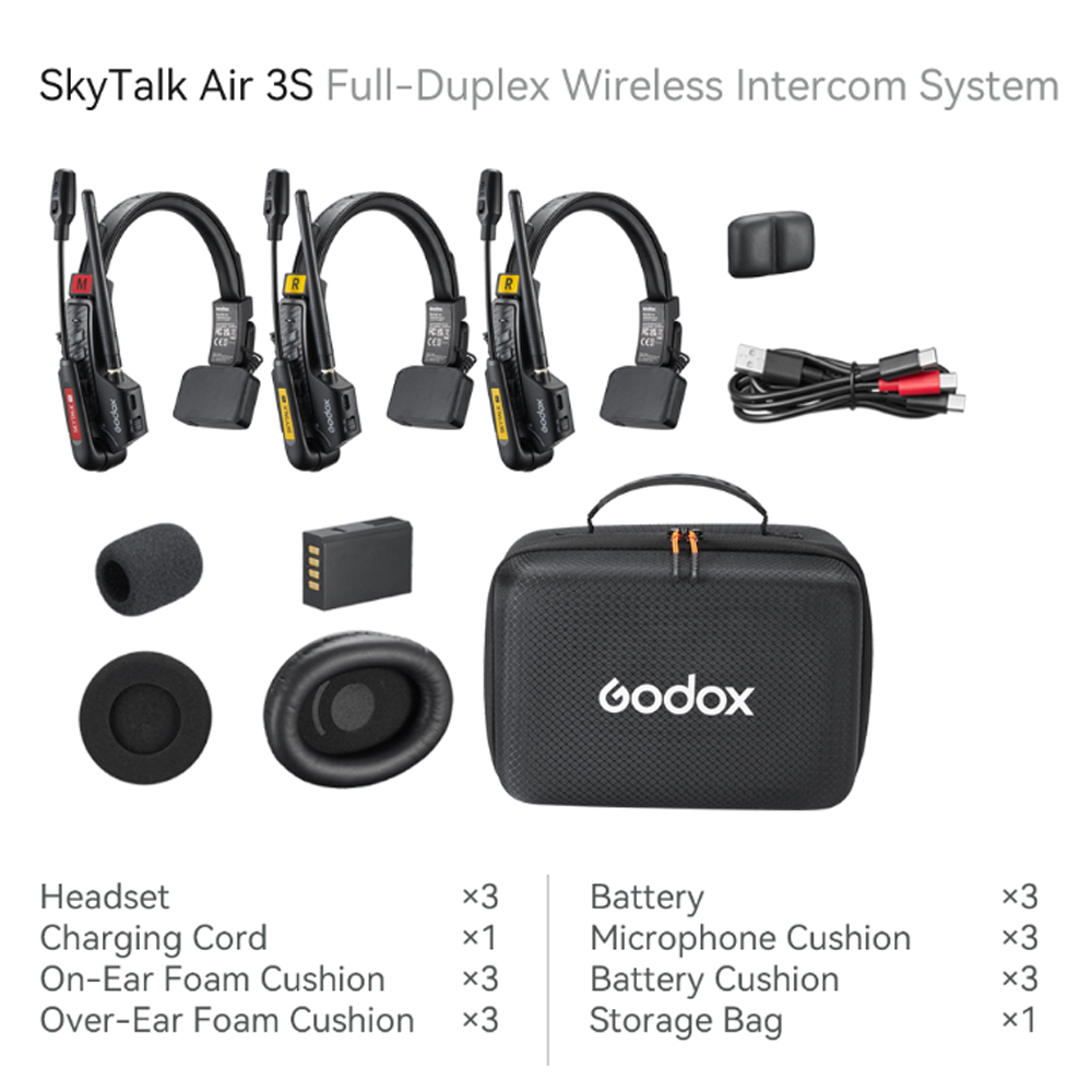 고독스 SkyTalk Air 3S 2.4Ghz 무선 인터컴 - 상세 이미지 3