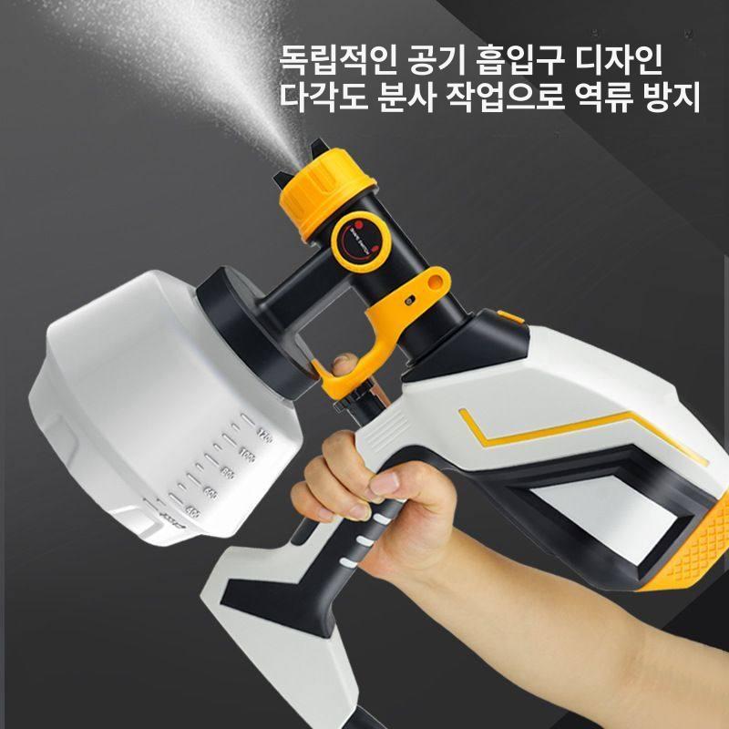 베이킹 분사기 디저트 분말 미세 스프레이건 초코 배터리 포함 6000D 강력 - 상세 이미지 4