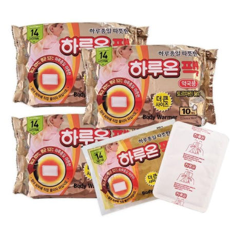 귀도리 하루온팩 대형 붙이는 핫팩 30매