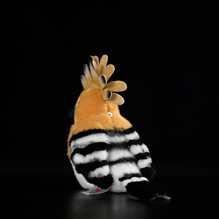 유니크한 새인형 왕관 귀여운 딱따구리 선물 참고 머리에서 발까지 13cm - 상세 이미지 2
