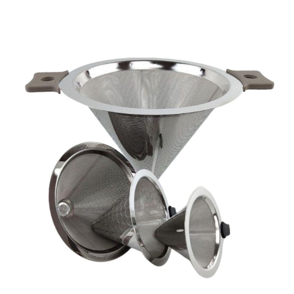 차 거름망 필터 스테인리스 차망 찻잎 메쉬 깔때기 스텐 500ml 셰이커컵 300메쉬 10cm - 상품 이미지