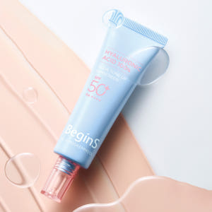 비긴스 바이 정샘물 블루 캐모마일 히알루론산 수분 톤업 선 크림 50ml... 솔직 후기 | 피부 타입별 분석 - 상품 이미지 3